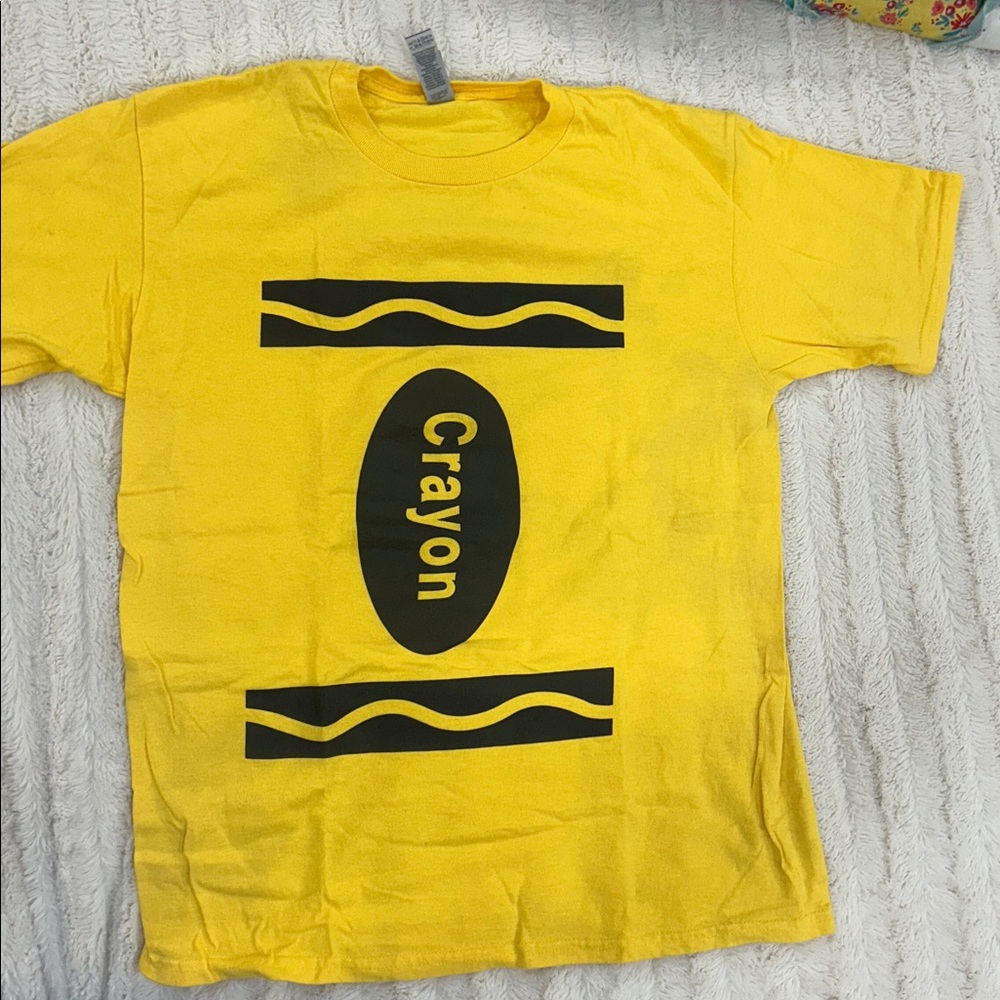 Gildan Yellow Crayon T-Shirt